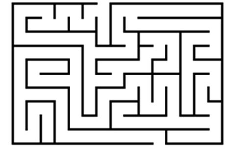 What's the easiest way to create a maze?